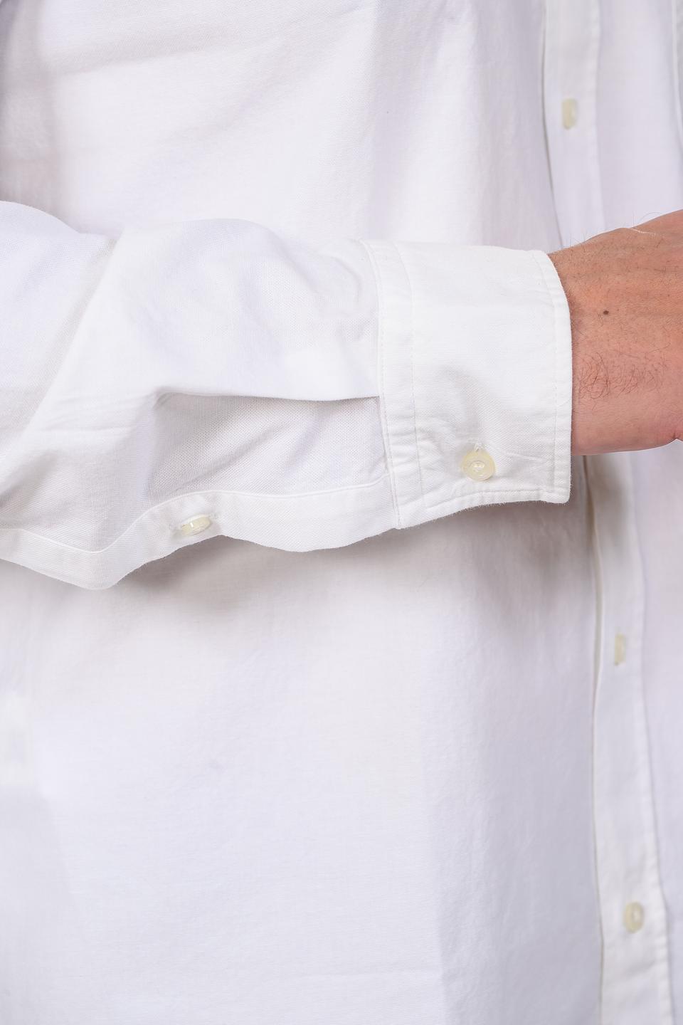 Рубашка Hugo белая с логотипом