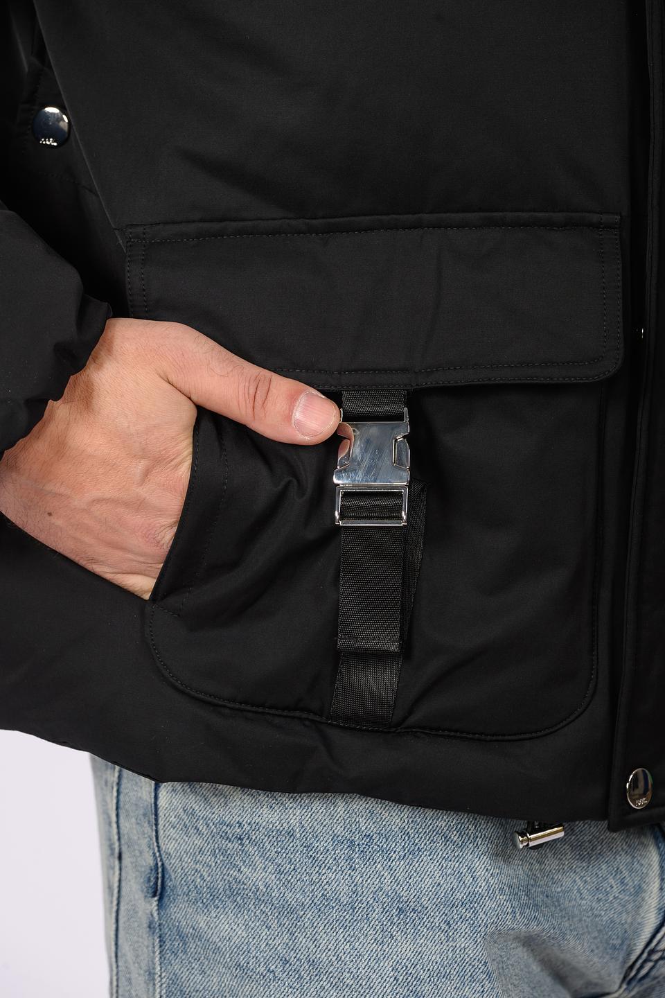 Куртка Karl Lagerfeld чёрная стеганая