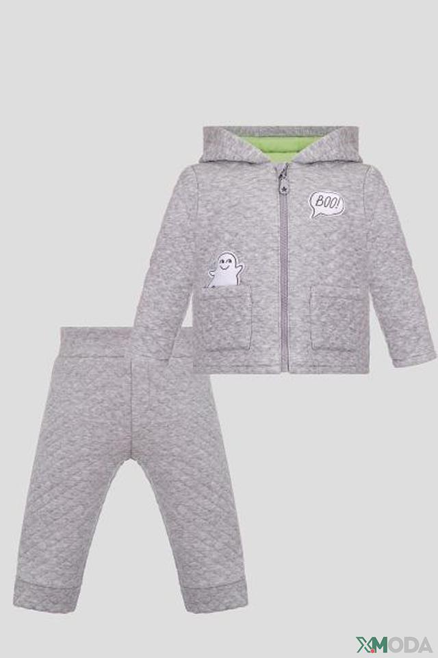 Комплект Choupette серый меланж