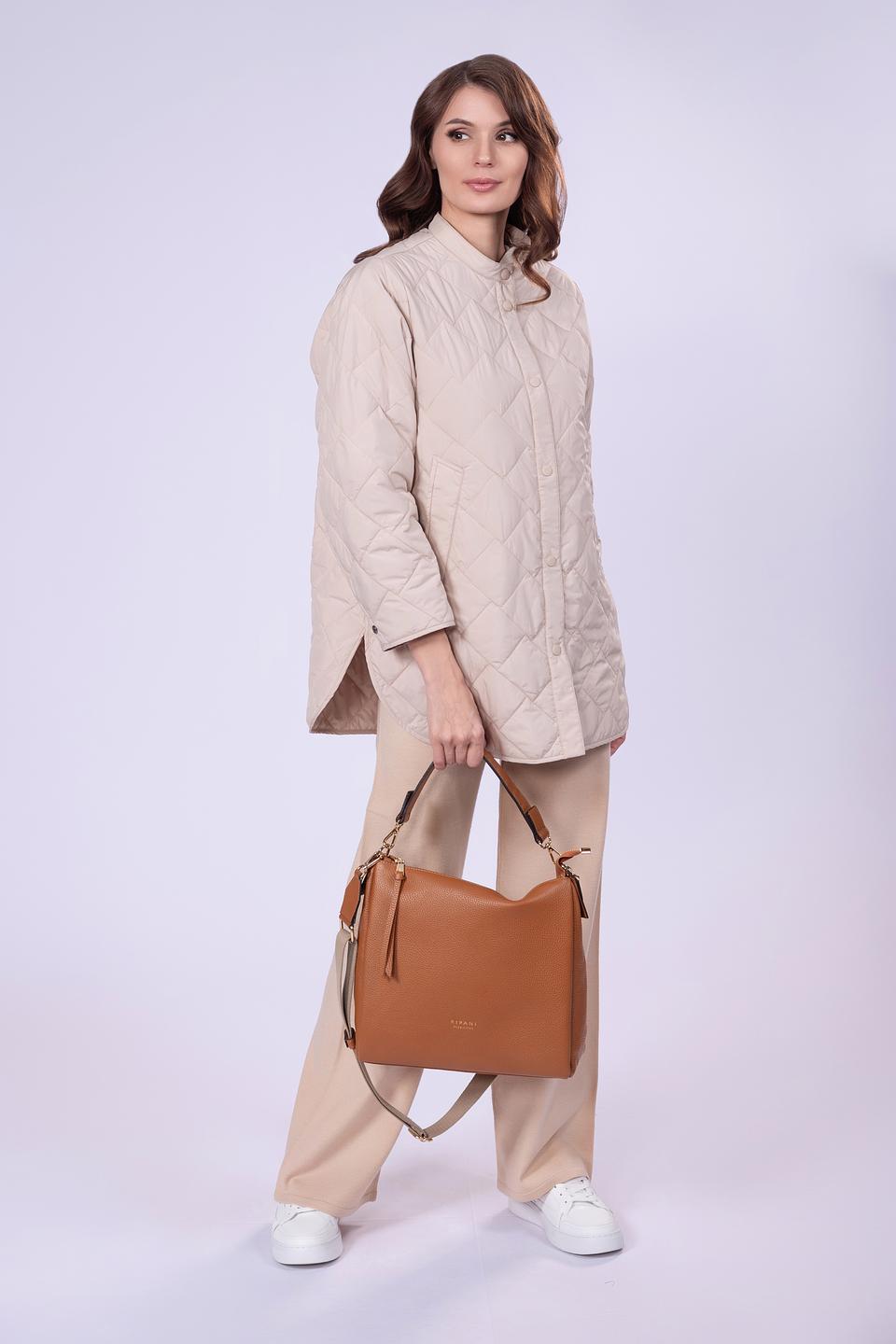 Сумка Ripani кожаная коричневая