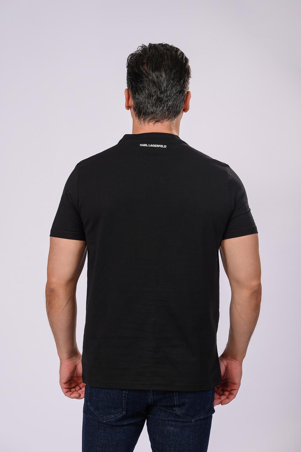 Футболка Karl Lagerfeld с принтом чёрный