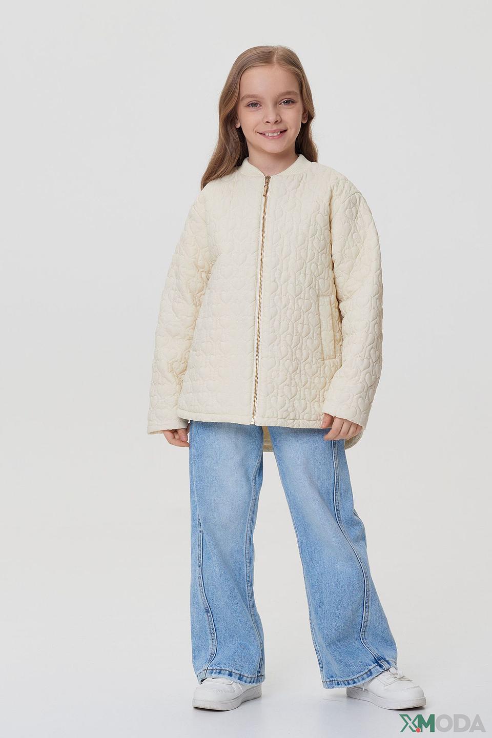 Куртка Choupette дев. стеганая кремовая
