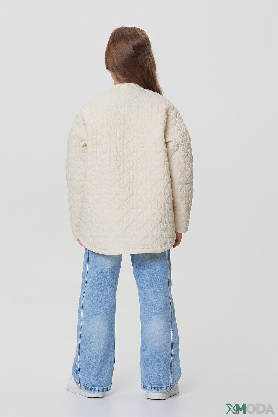 Куртка Choupette дев. стеганая кремовая