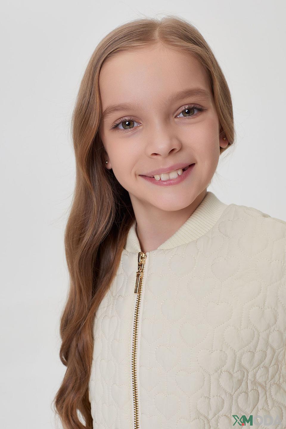 Куртка Choupette дев. стеганая кремовая