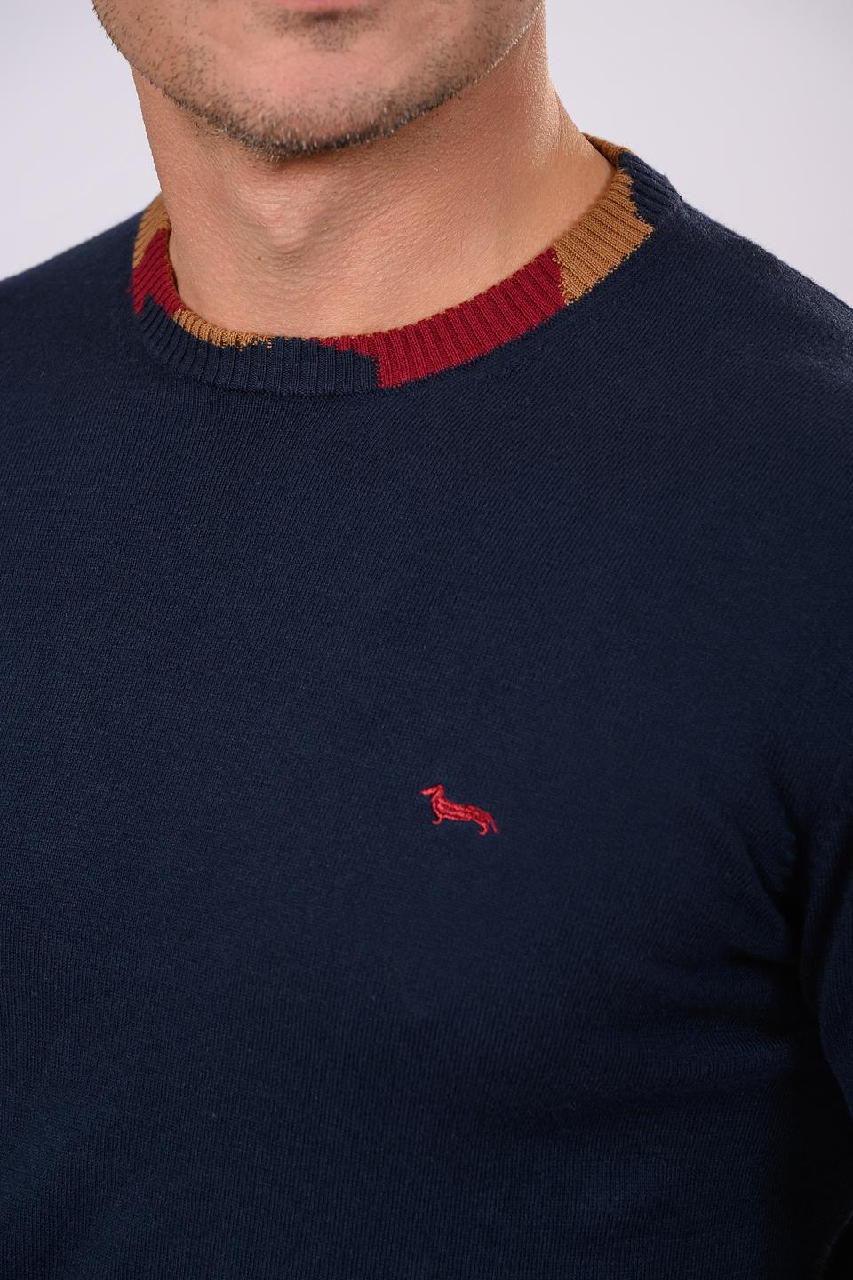 Джемпер Harmont & Blaine муж. тёмно-синий