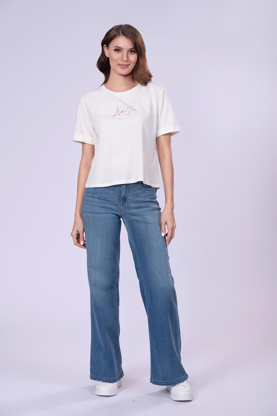 Джинсы клеш Liu-Jo голубые