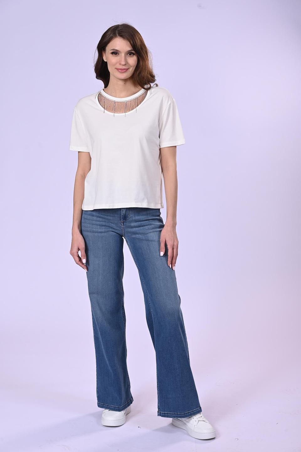 Футболка Liu-Jo с декором