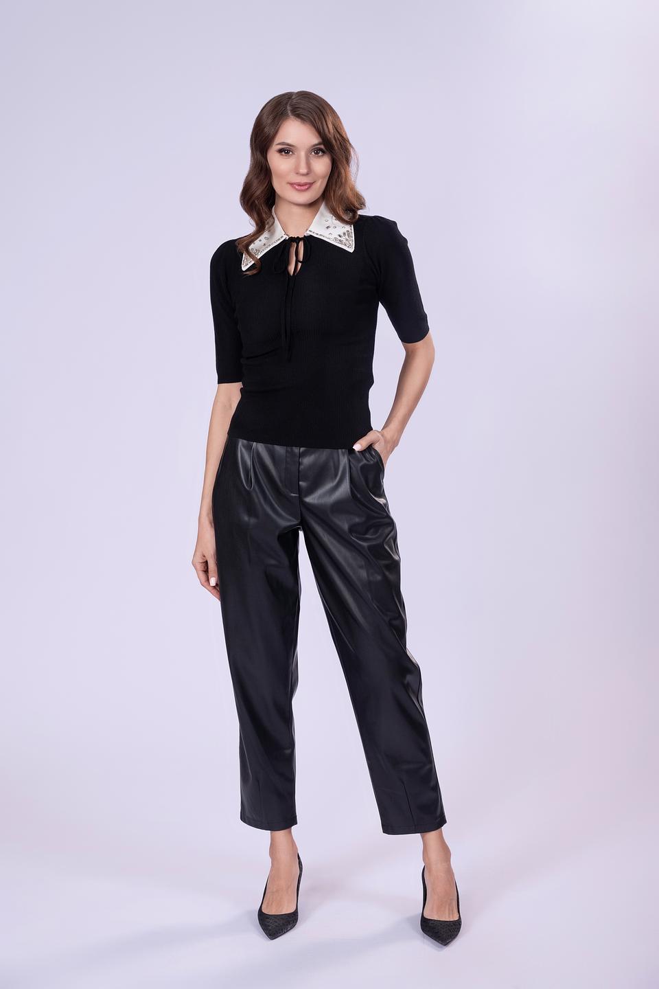 Джемпер Liu-Jo с воротником-жабо