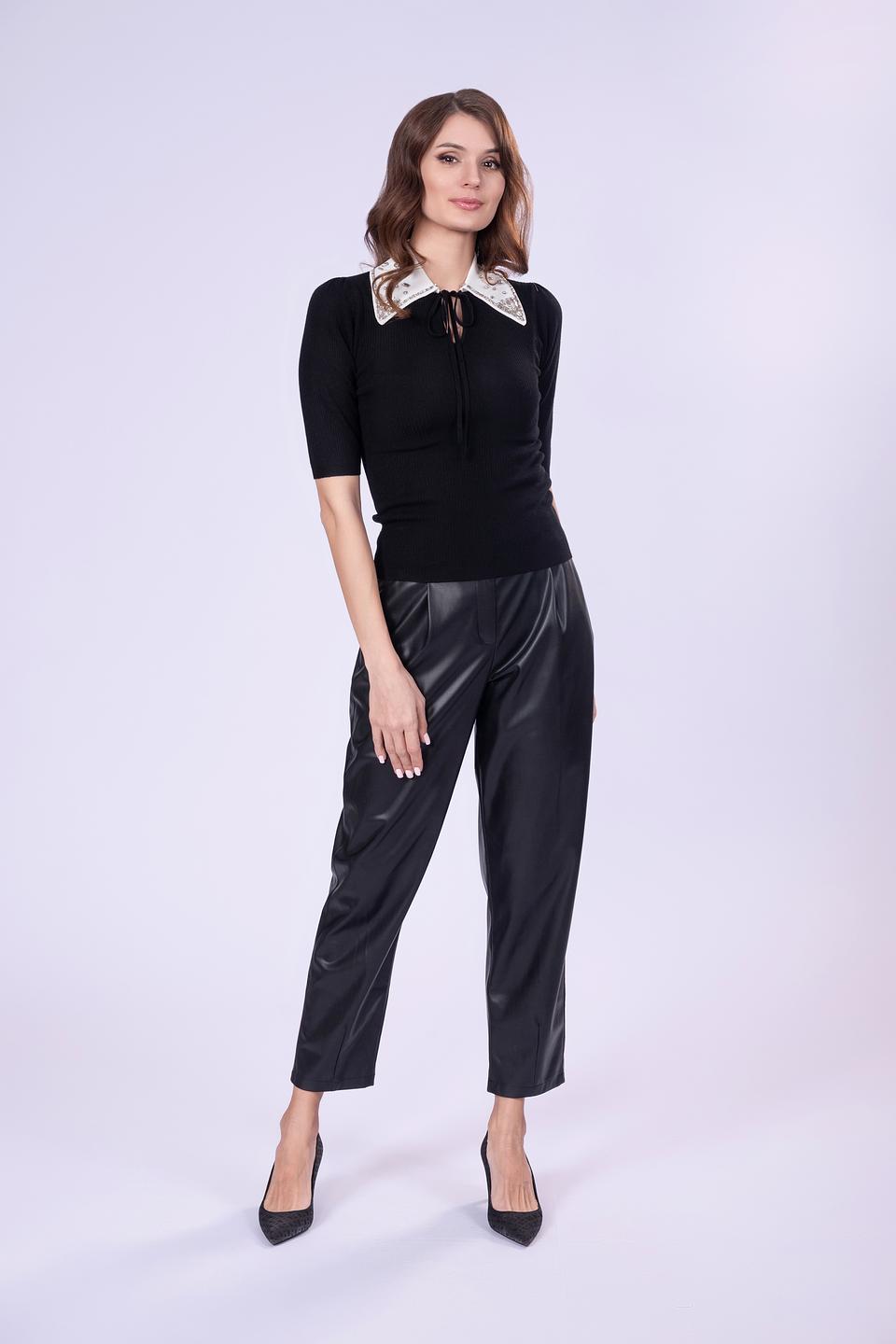 Джемпер Liu-Jo с воротником-жабо