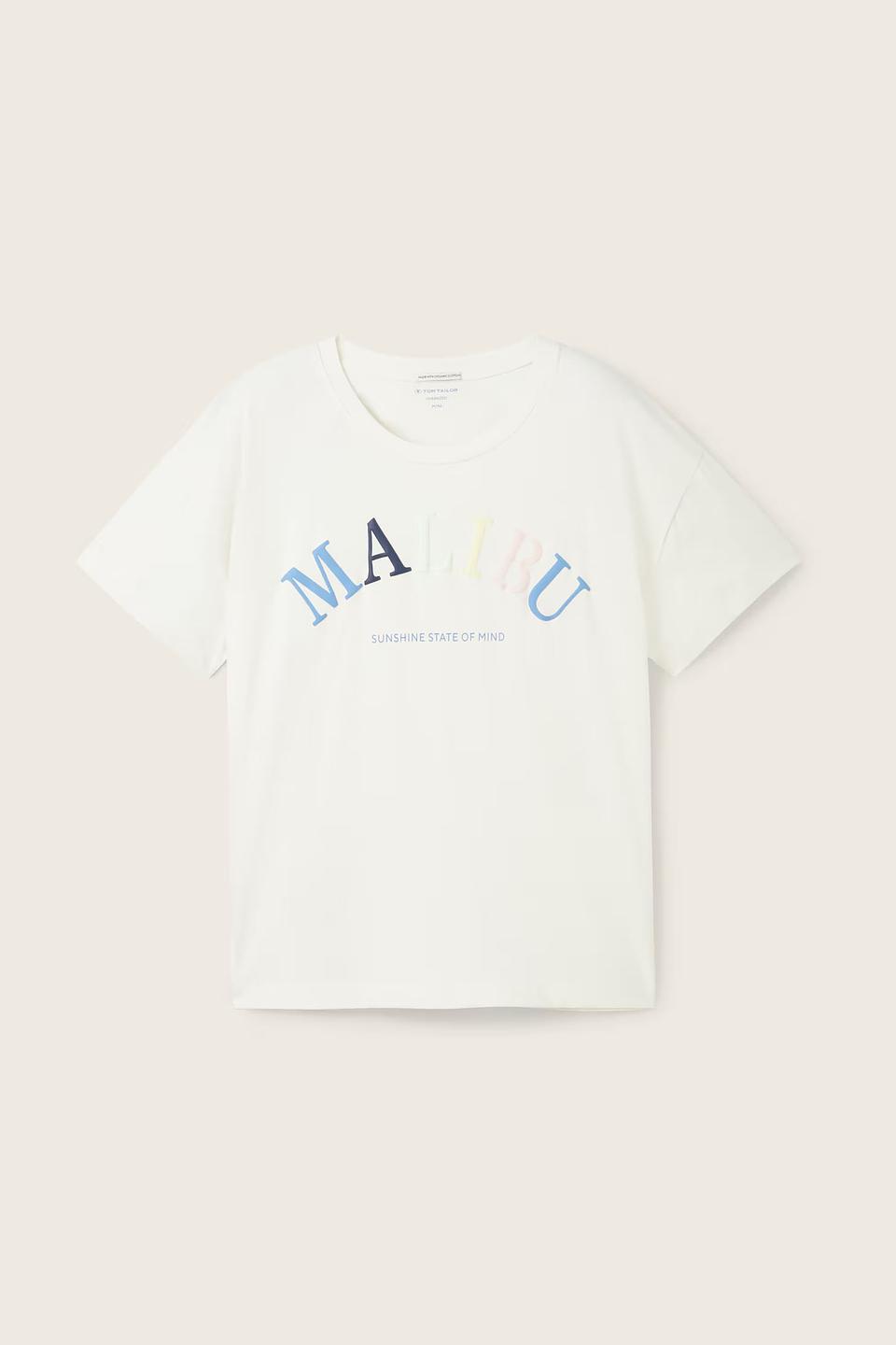 Футболка Tom Tailor дев. с принтом