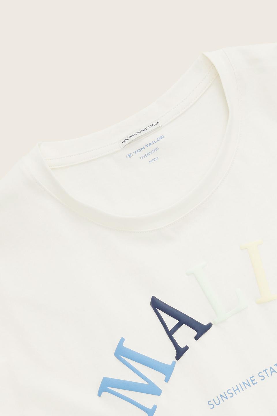 Футболка Tom Tailor дев. с принтом