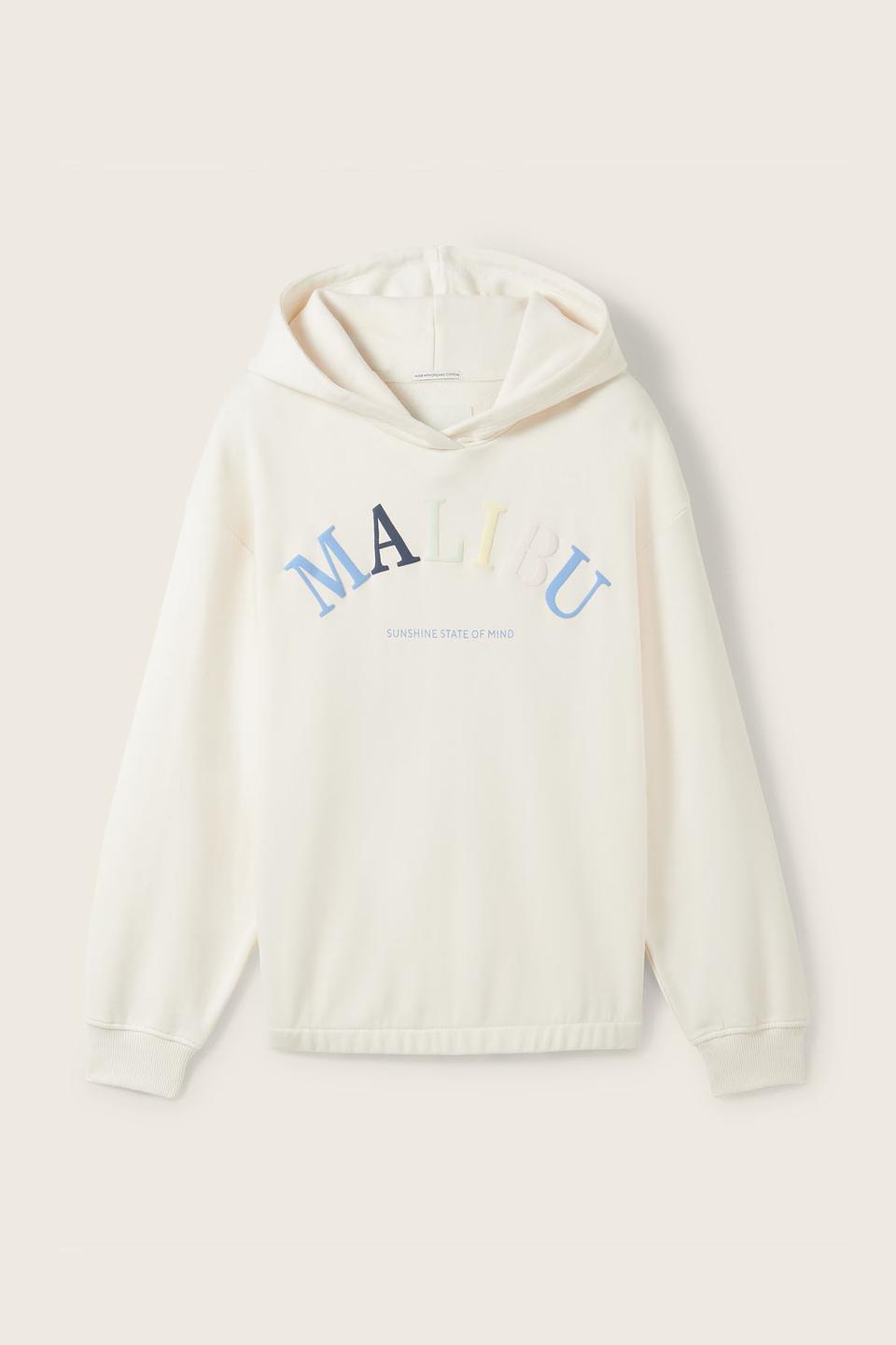 Худи Tom Tailor Malibu кремовый