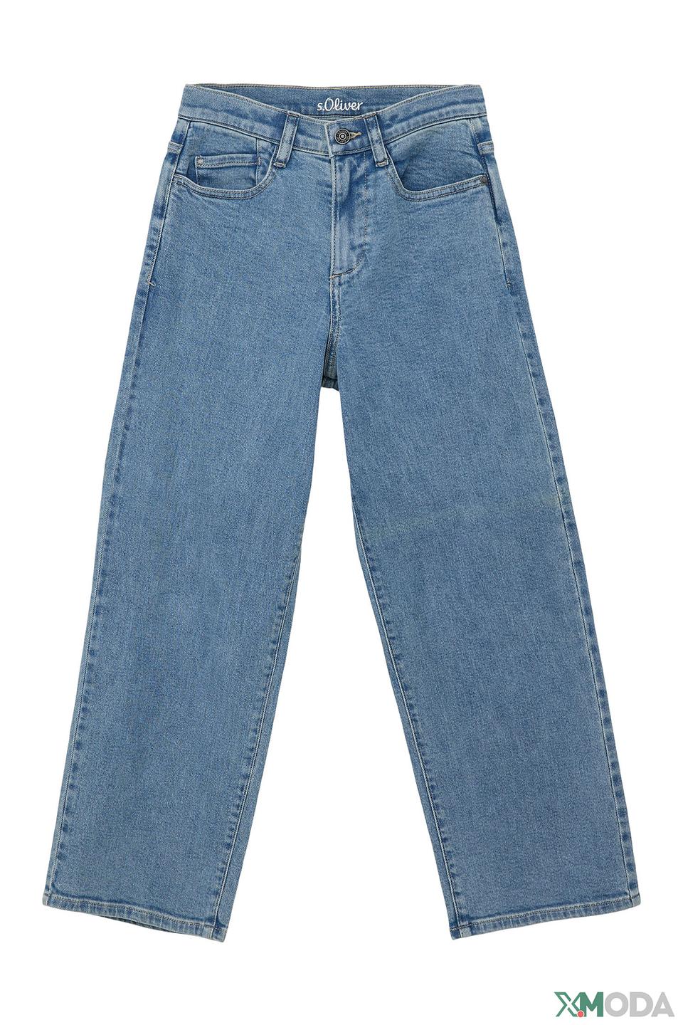 Брюки s.Oliver для детей, джинсовый
