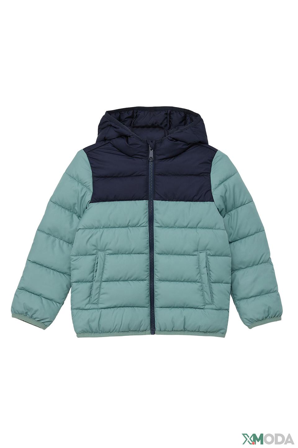 Куртка s.Oliver сине-зелёная