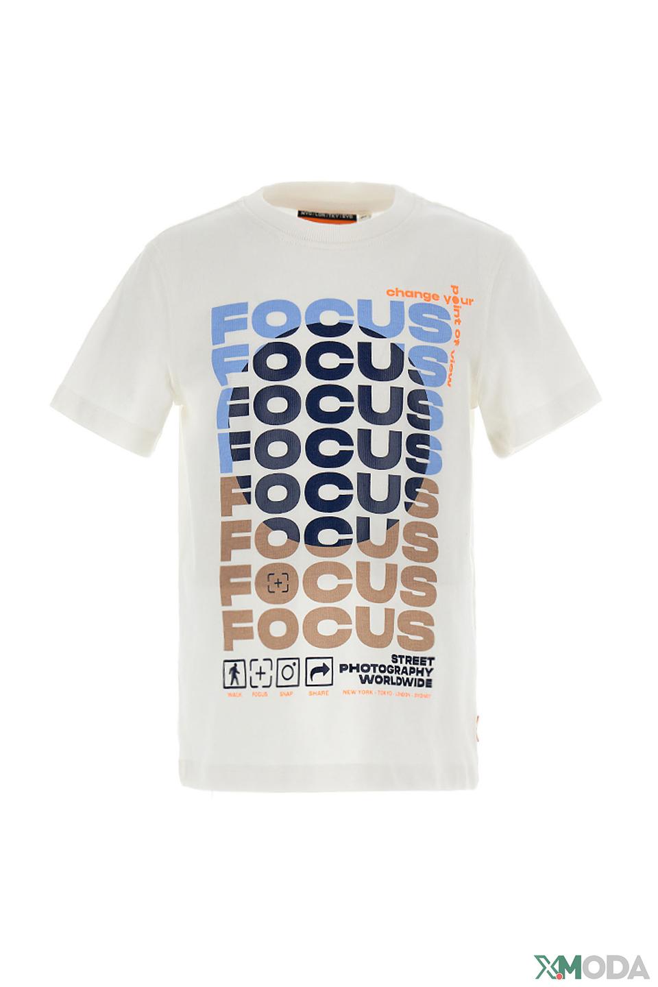 Футболка Original Marines с принтом белый