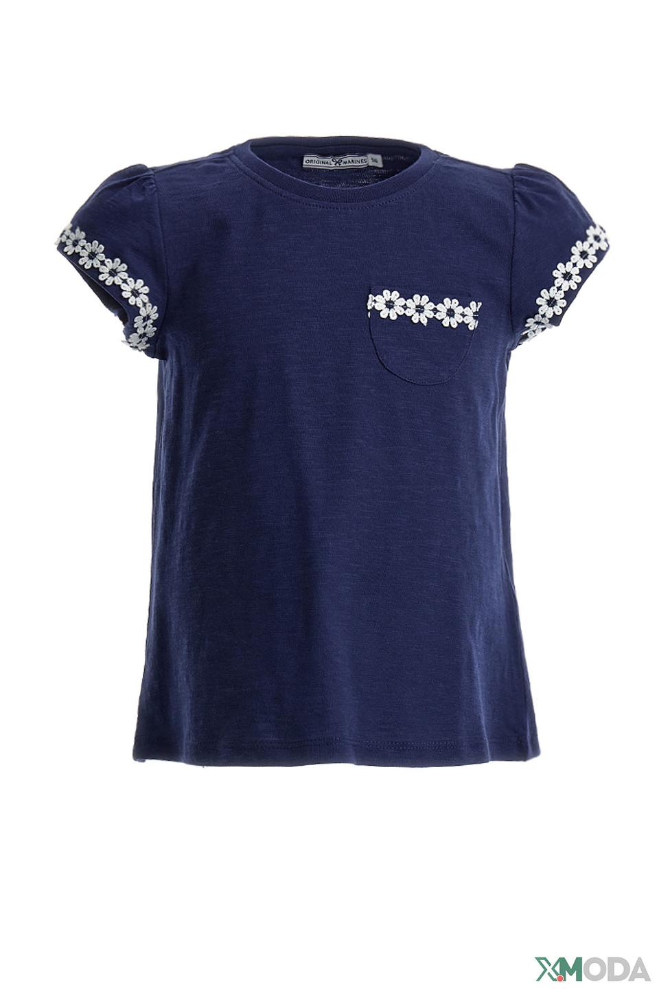 Футболка Original Marines с цветами