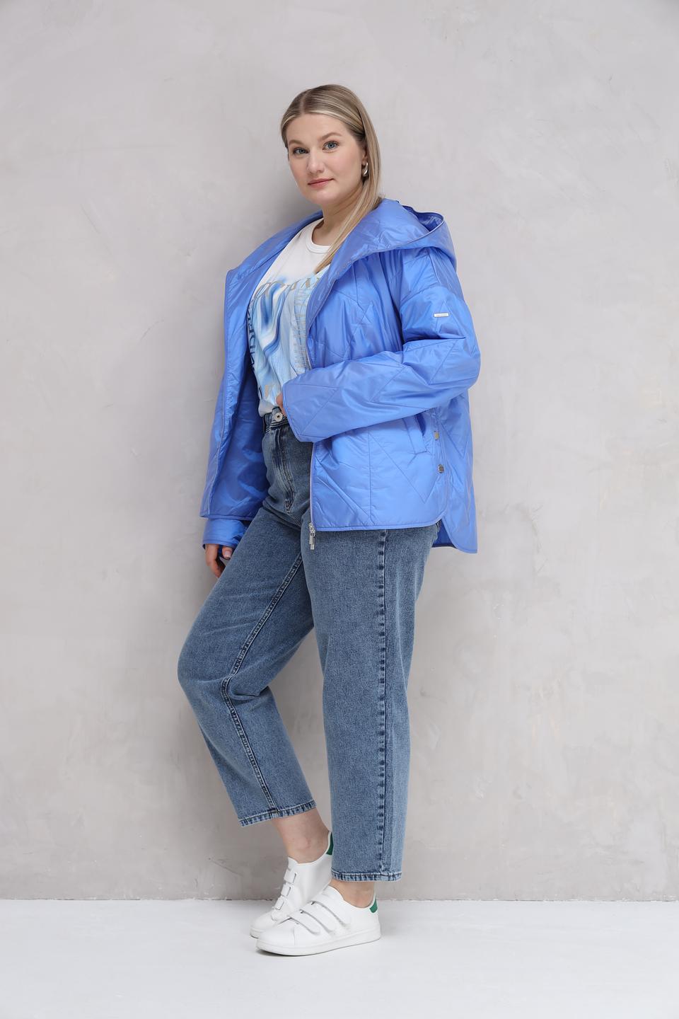 Куртка Baronia стеганая голубая