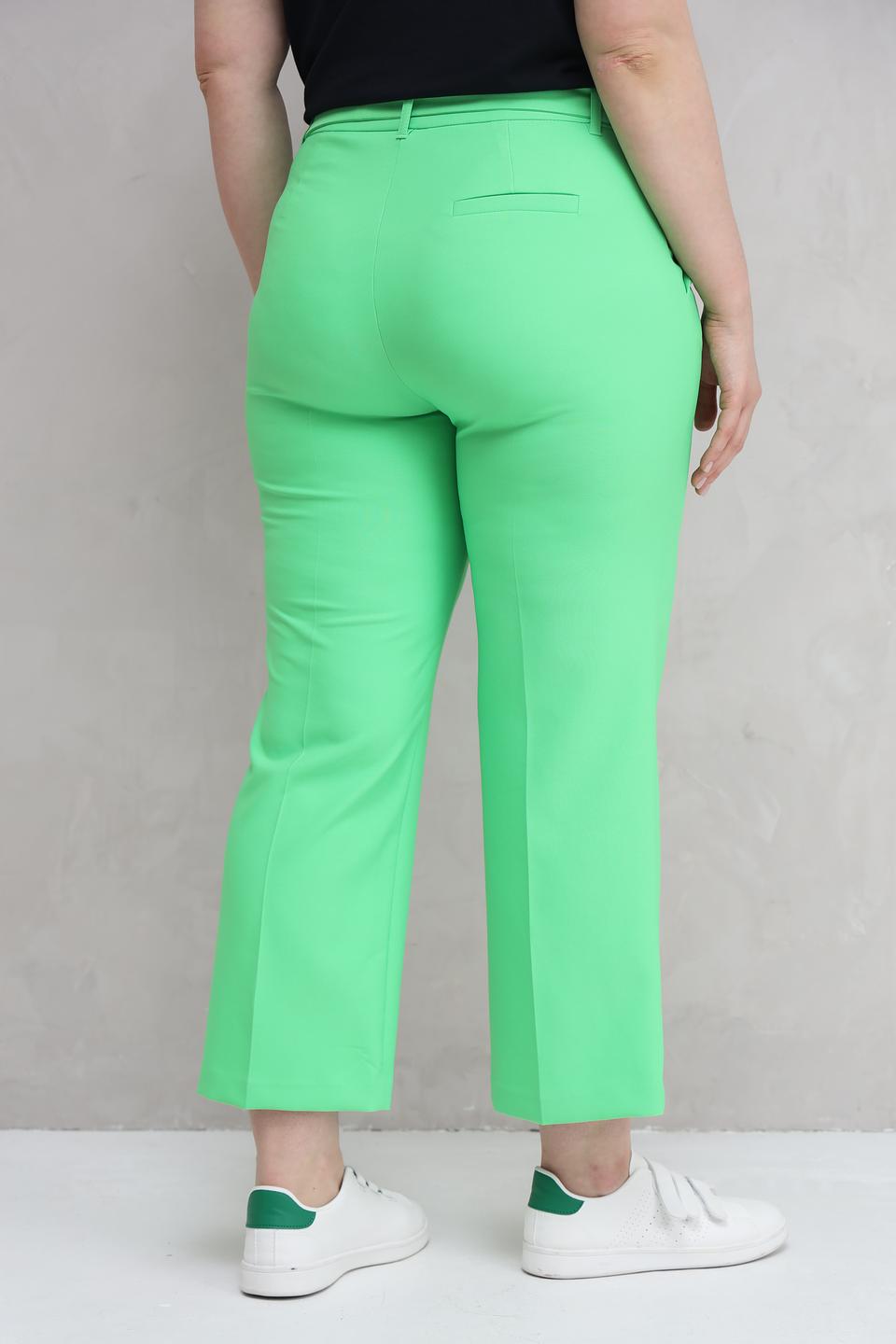 Брюки Tuzzi лайм с поясом