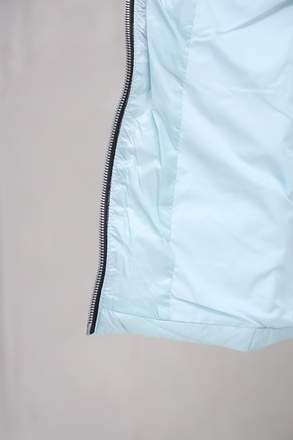 Куртка District стеганая голубая