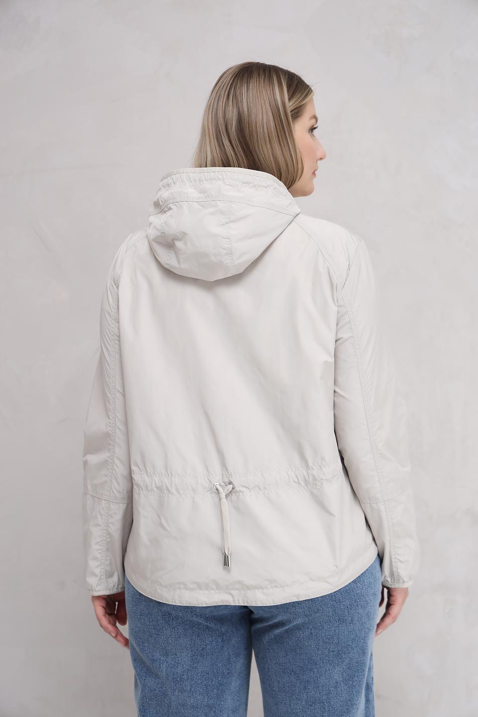 Куртка Lebek с капюшоном бежевая