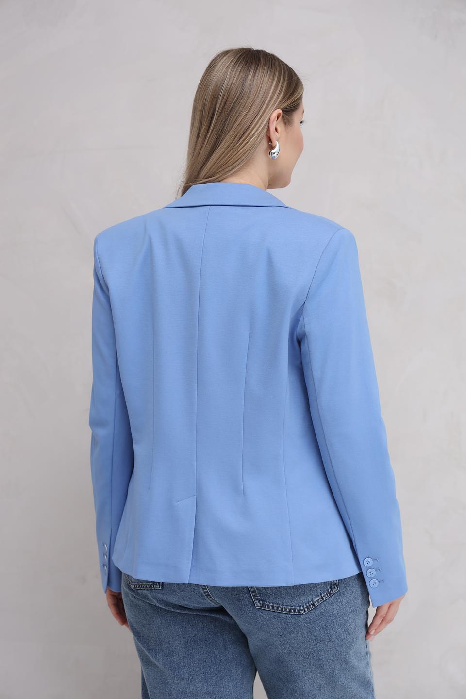 Жакет Gerry Weber голубой приталенный