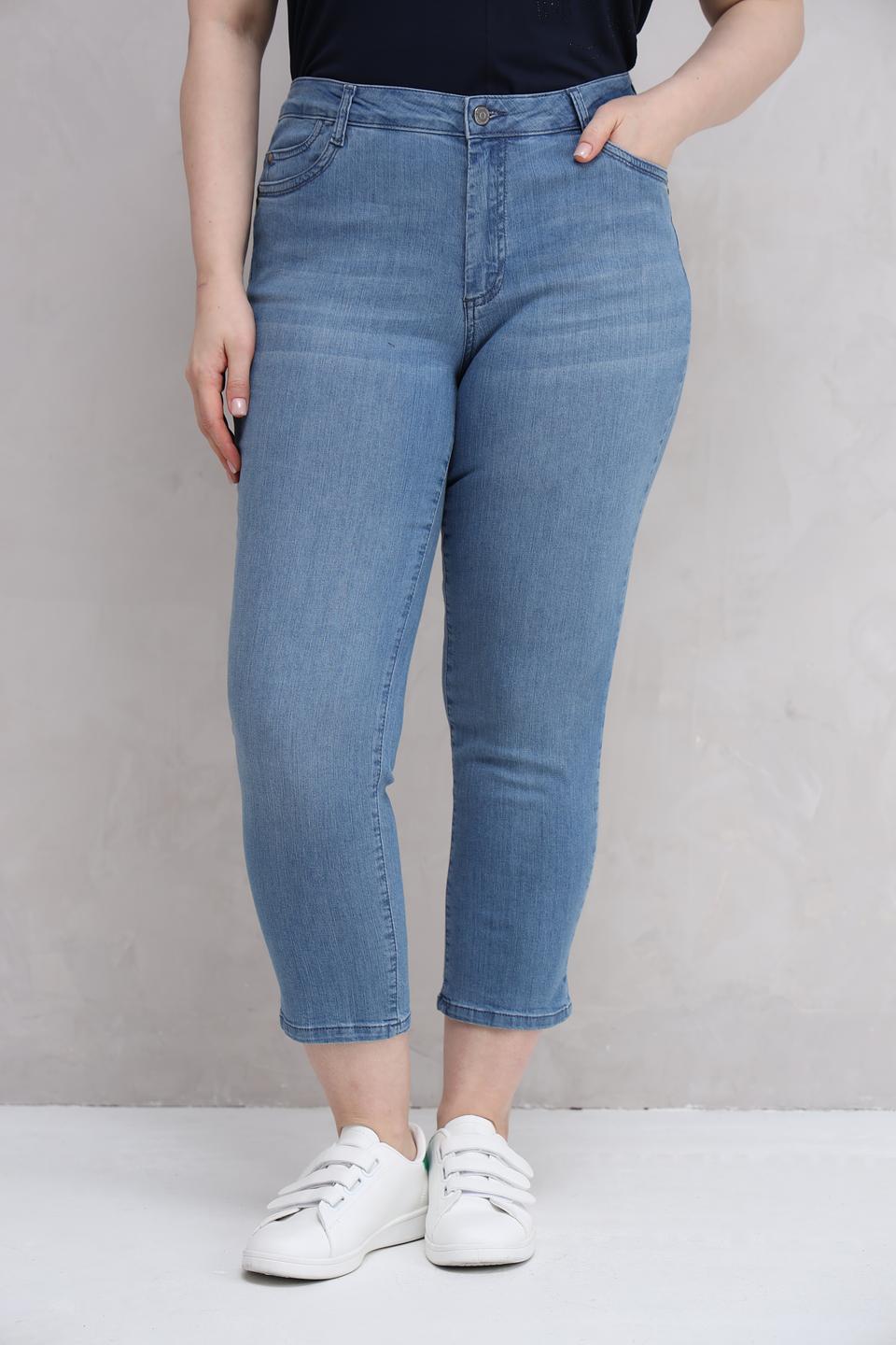 Джинсы Barbara Lebek голубые укороченные