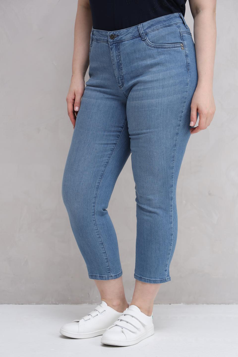 Джинсы Barbara Lebek голубые укороченные