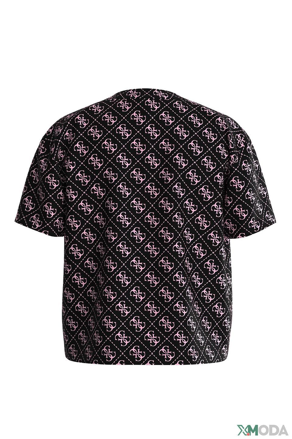 Футболка Guess логотип чёрный