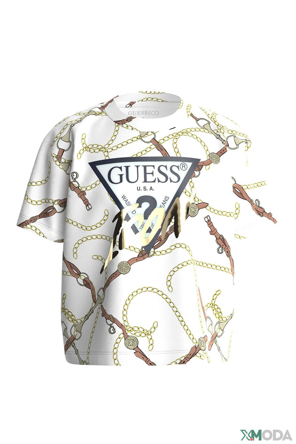 Футболка Guess с принтом
