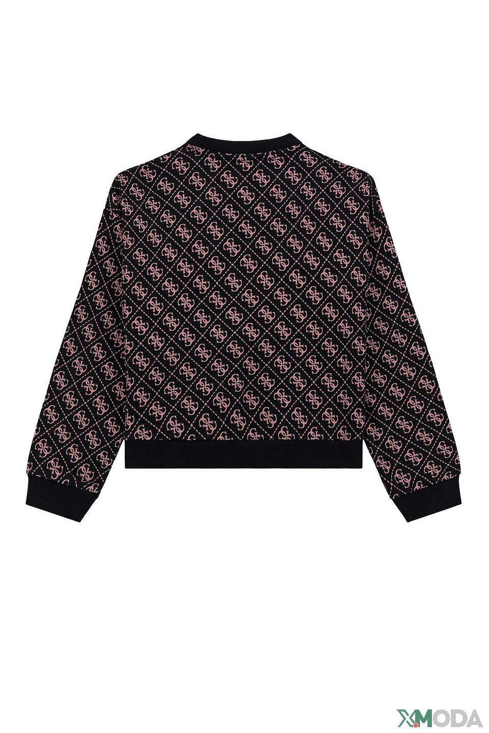 Джемпер Guess логотип чёрный