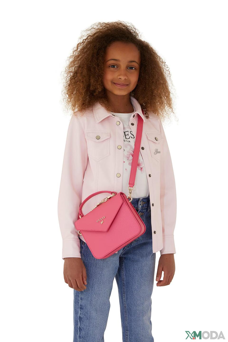 Guess Girl сумка розовая