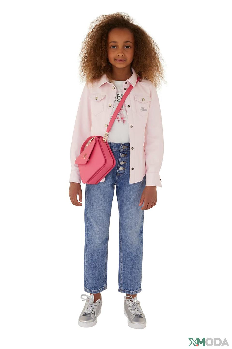 Guess Girl сумка розовая