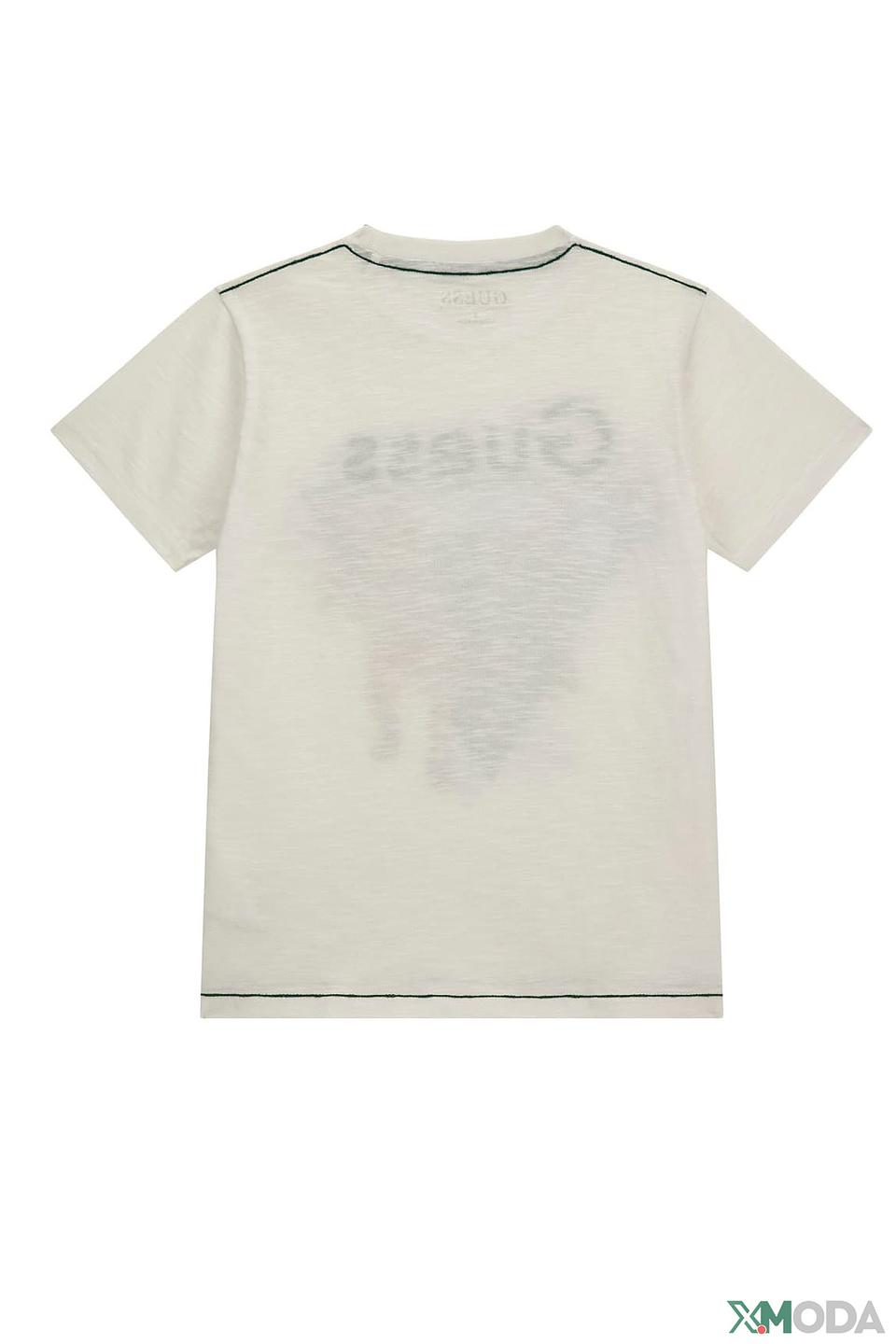 Футболка Guess теннисный принт белый