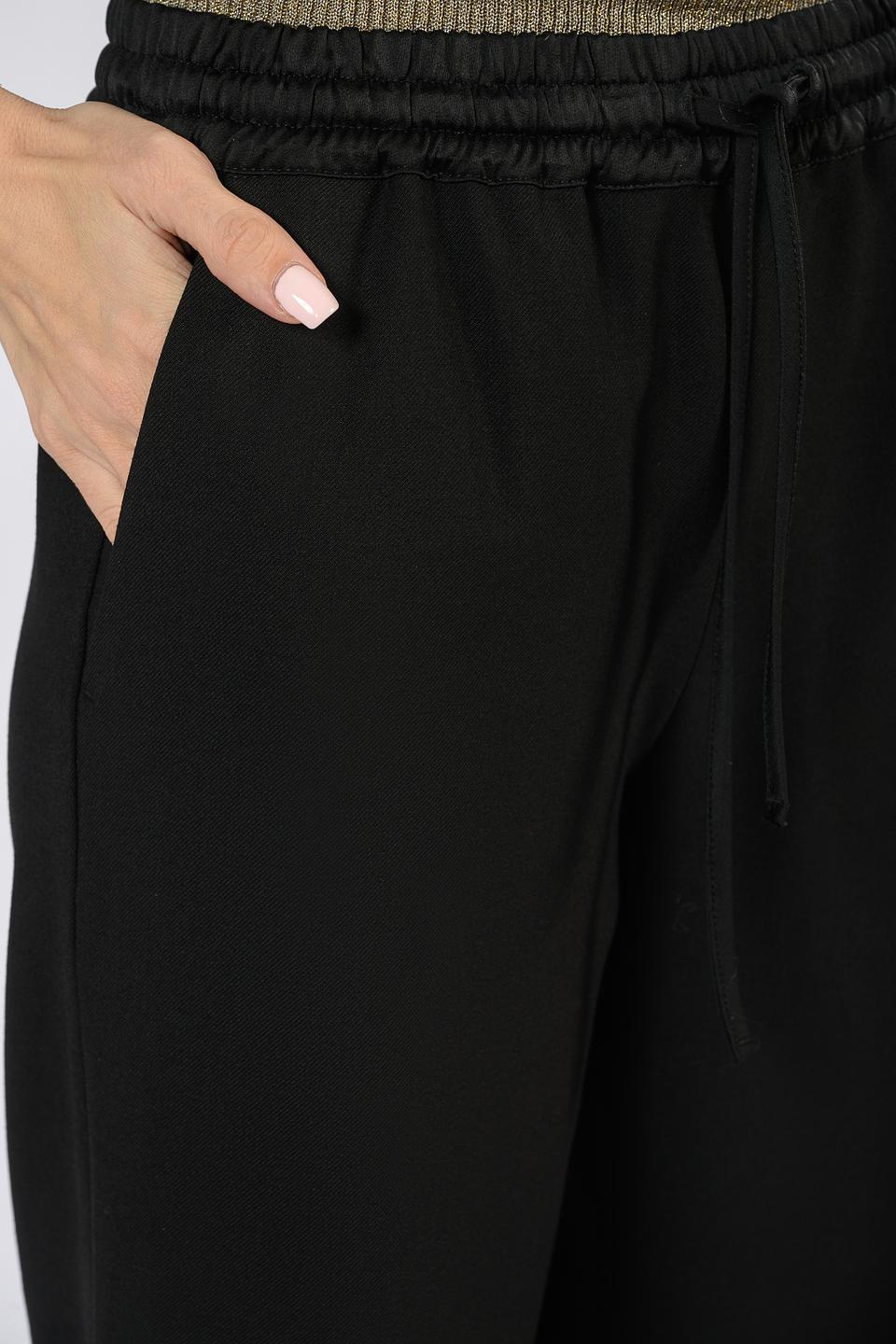 Брюки Twin Set чёрные палаццо