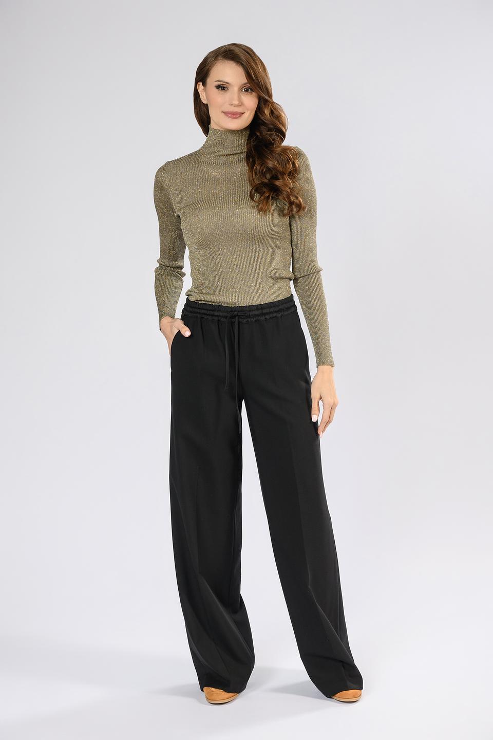 Джемпер Twin Set золотистый с вырезом