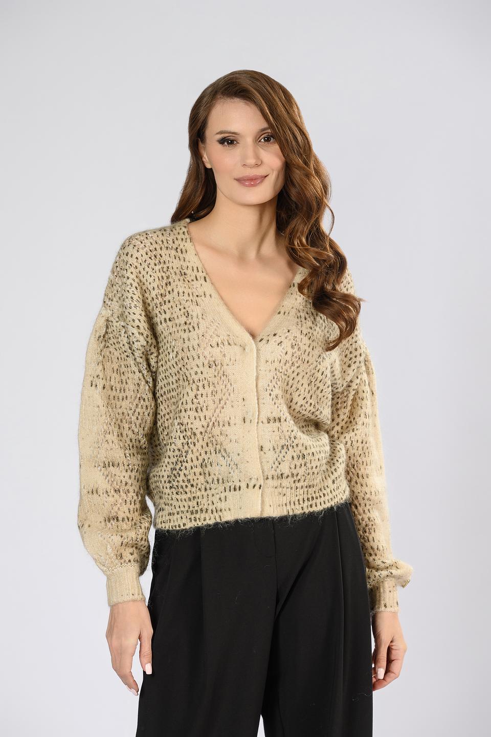 Кардиган Twin Set жен. бежевый