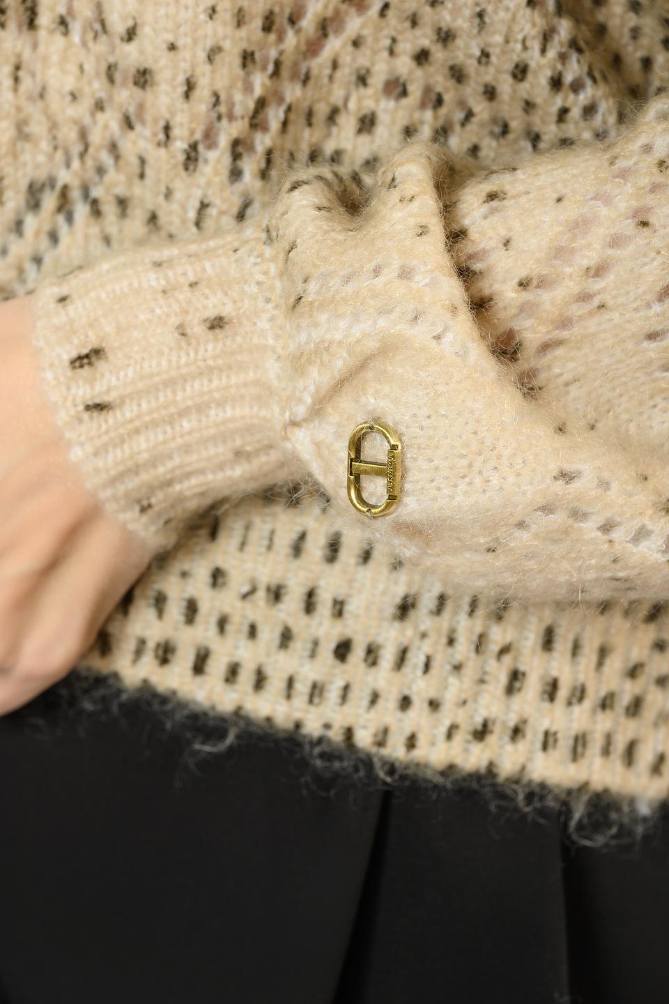 Кардиган Twin Set жен. бежевый