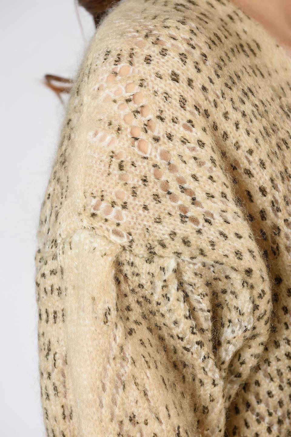 Кардиган Twin Set жен. бежевый