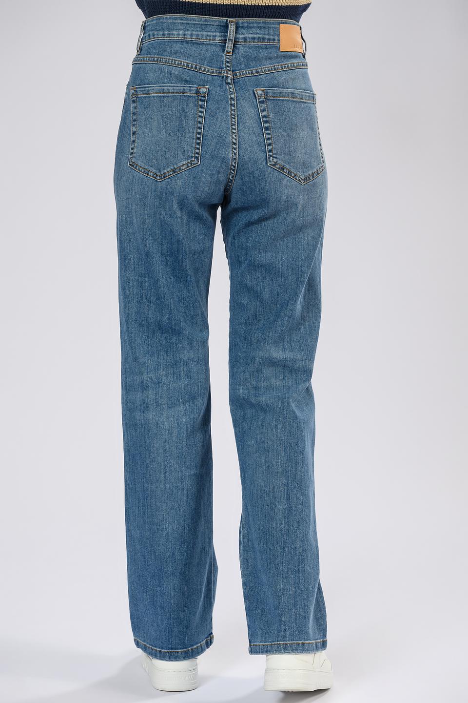 Джинсы i Blues прямого кроя голубые