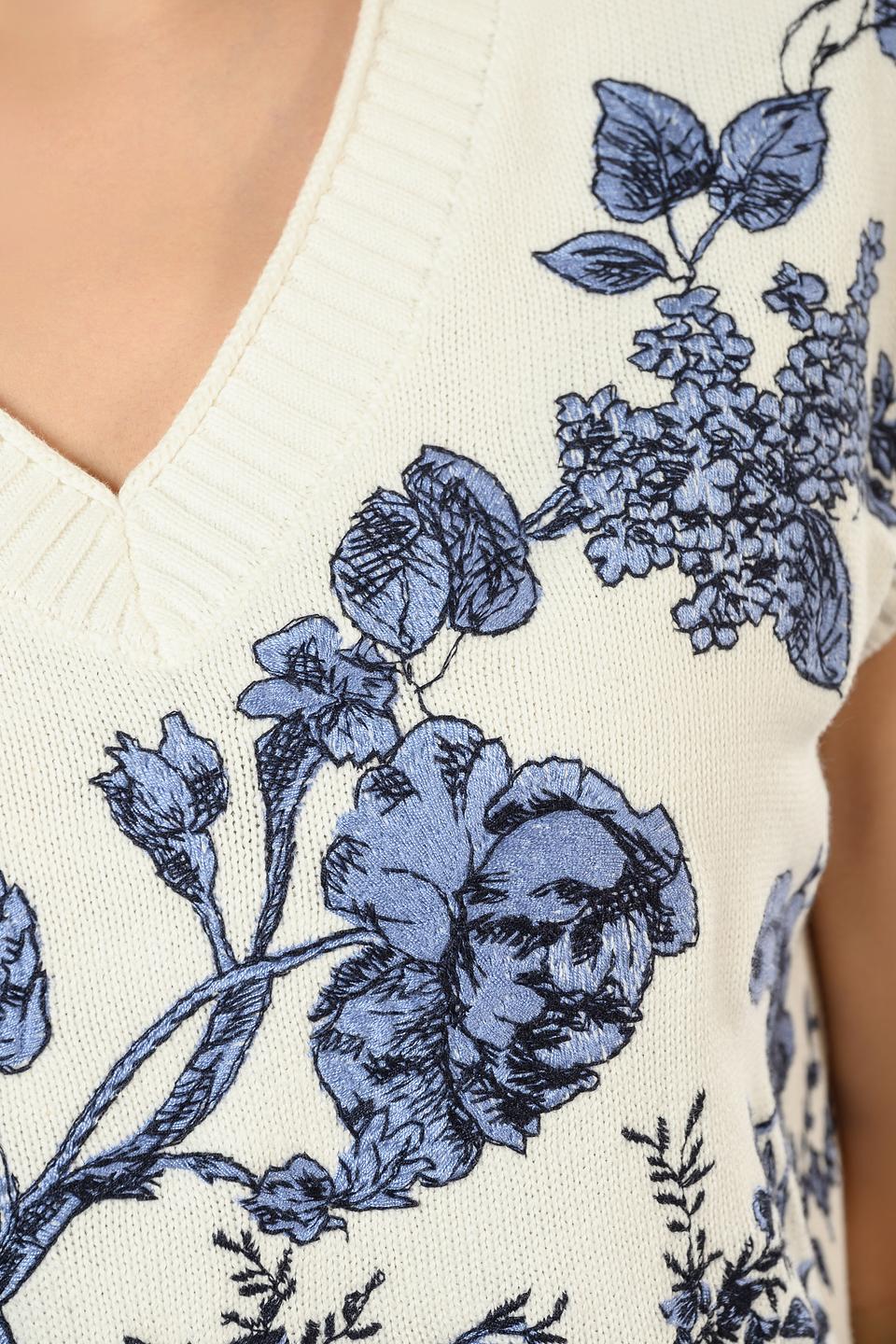 Жилет i Blues с цветочным принтом