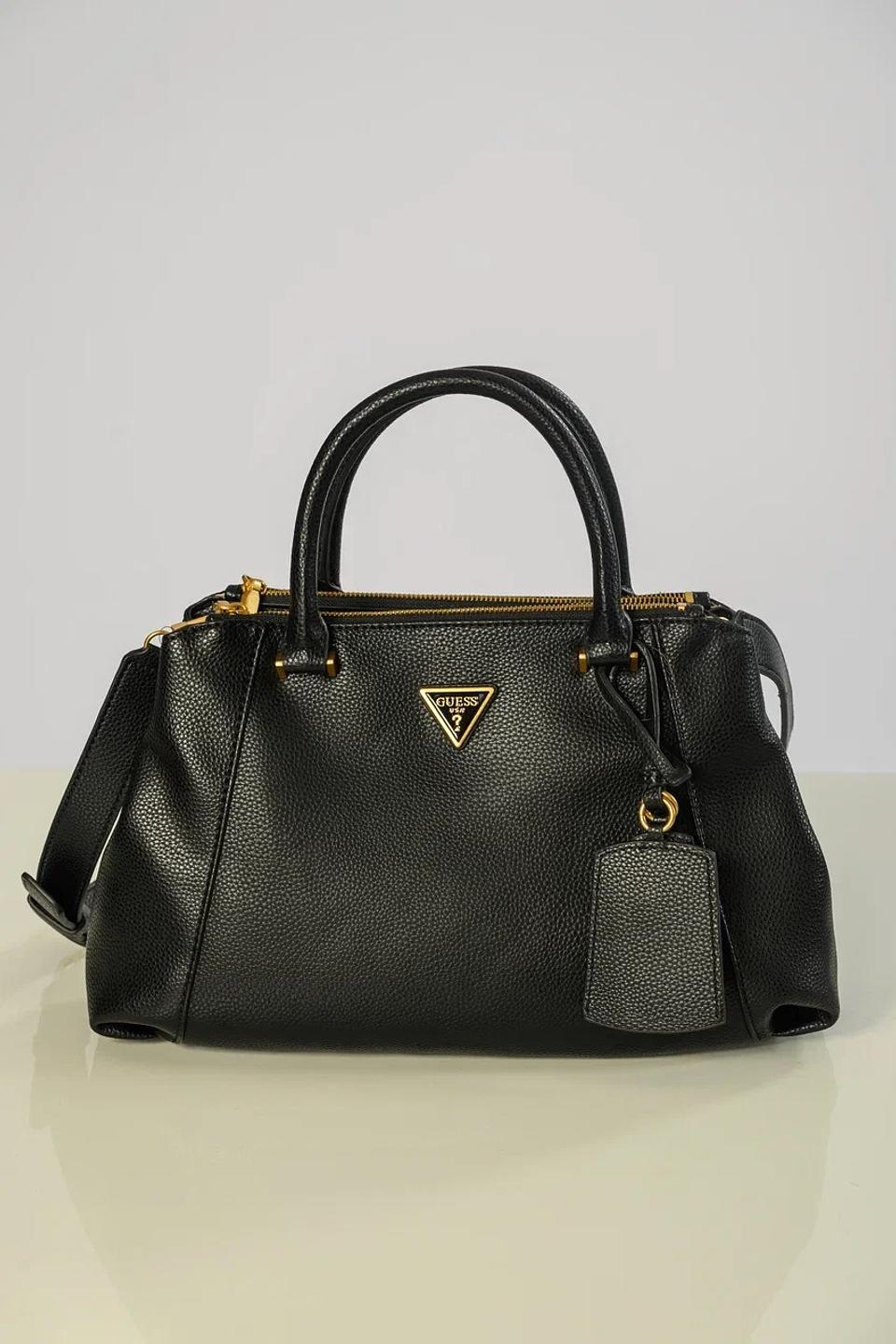 Сумка Guess с логотипом чёрная