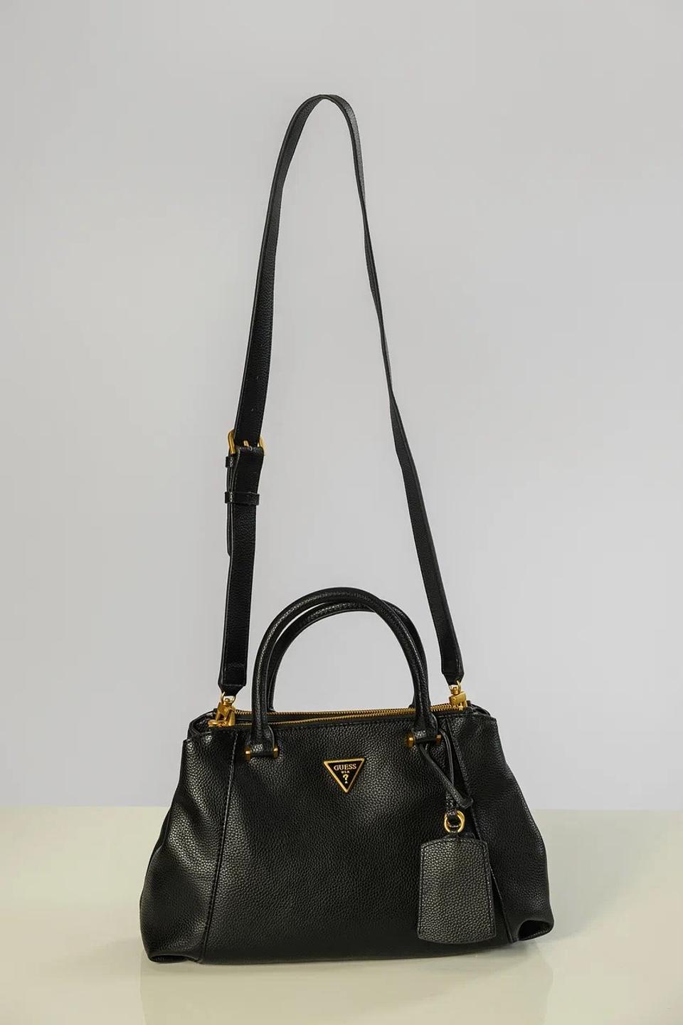 Сумка Guess с логотипом чёрная