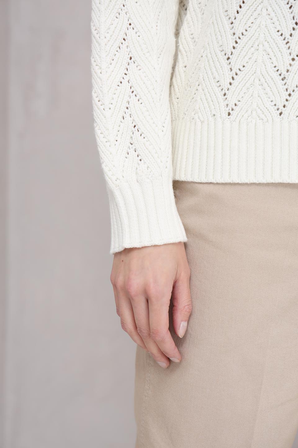 Пуловер Broadway женский молочный