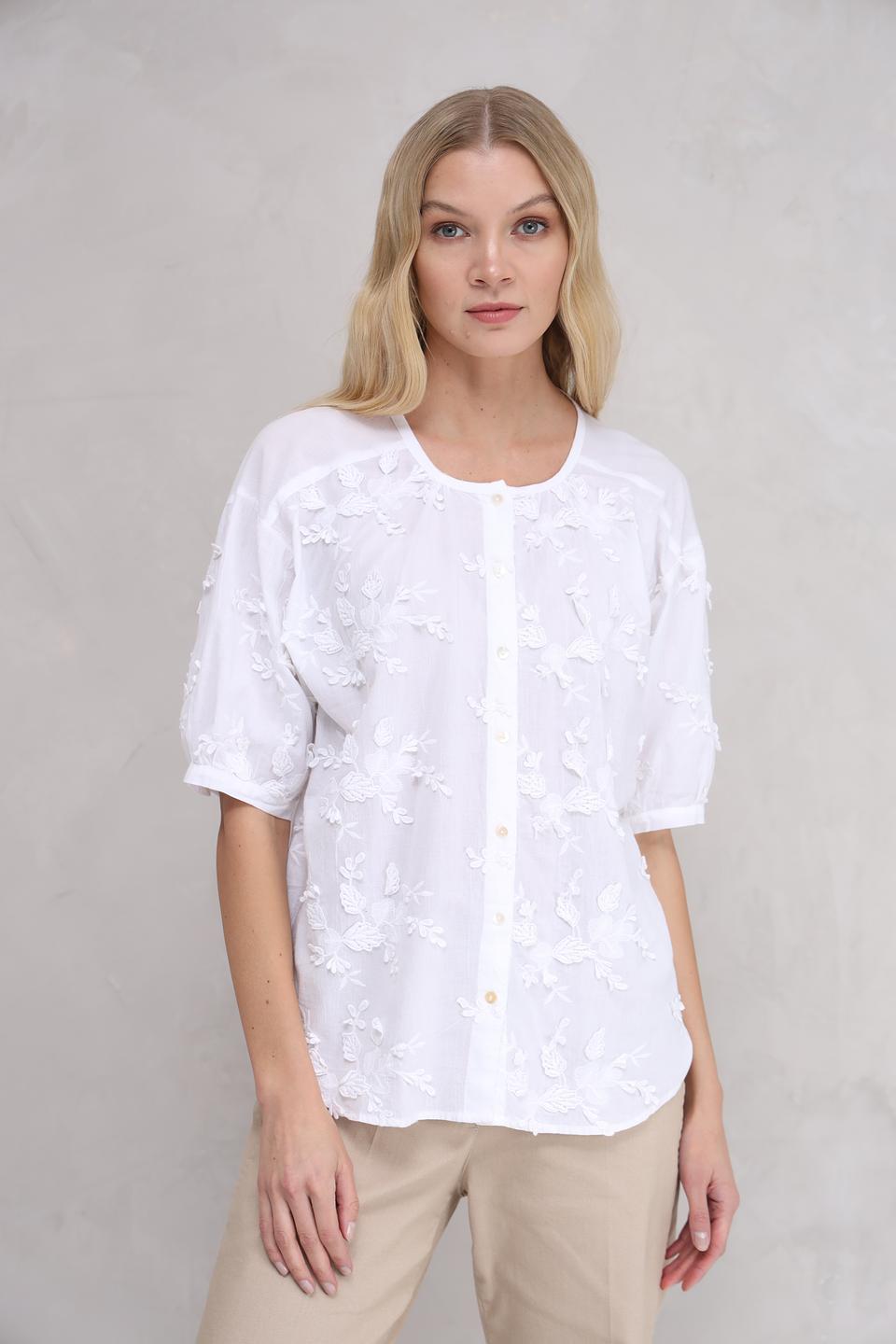 Блуза Broadway с вышивкой