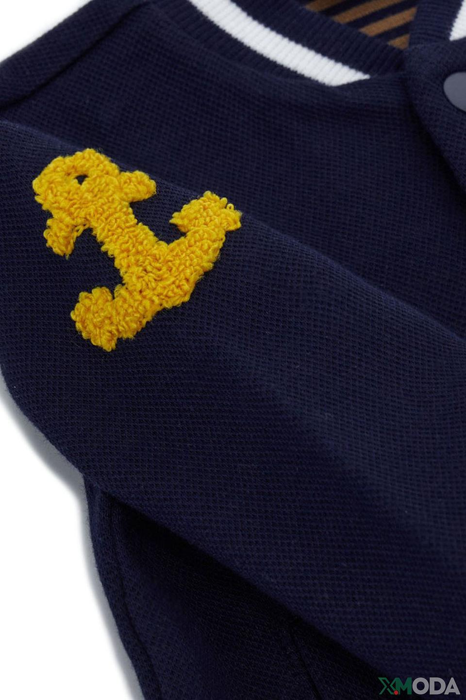 Кардиган Original Marines синий с нашивками