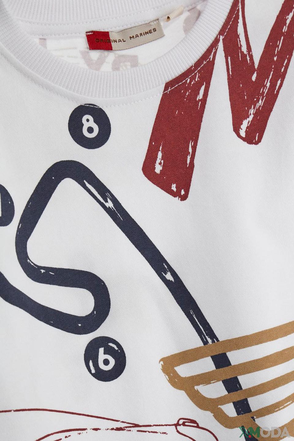 Футболка Original Marines с принтом