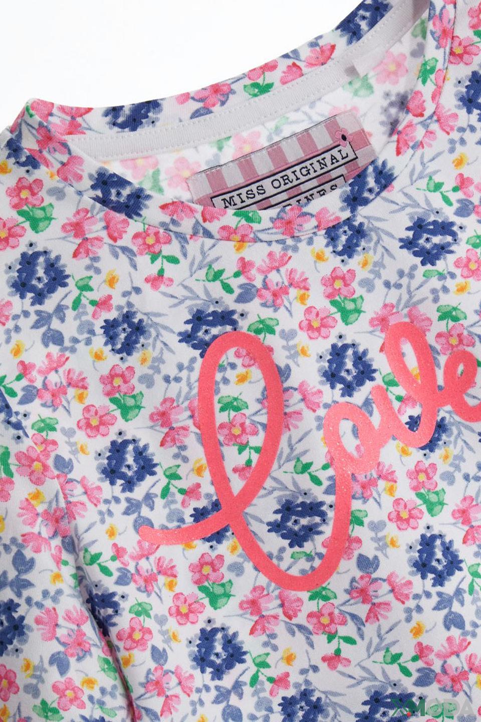 Футболка Original Marines цветочный принт