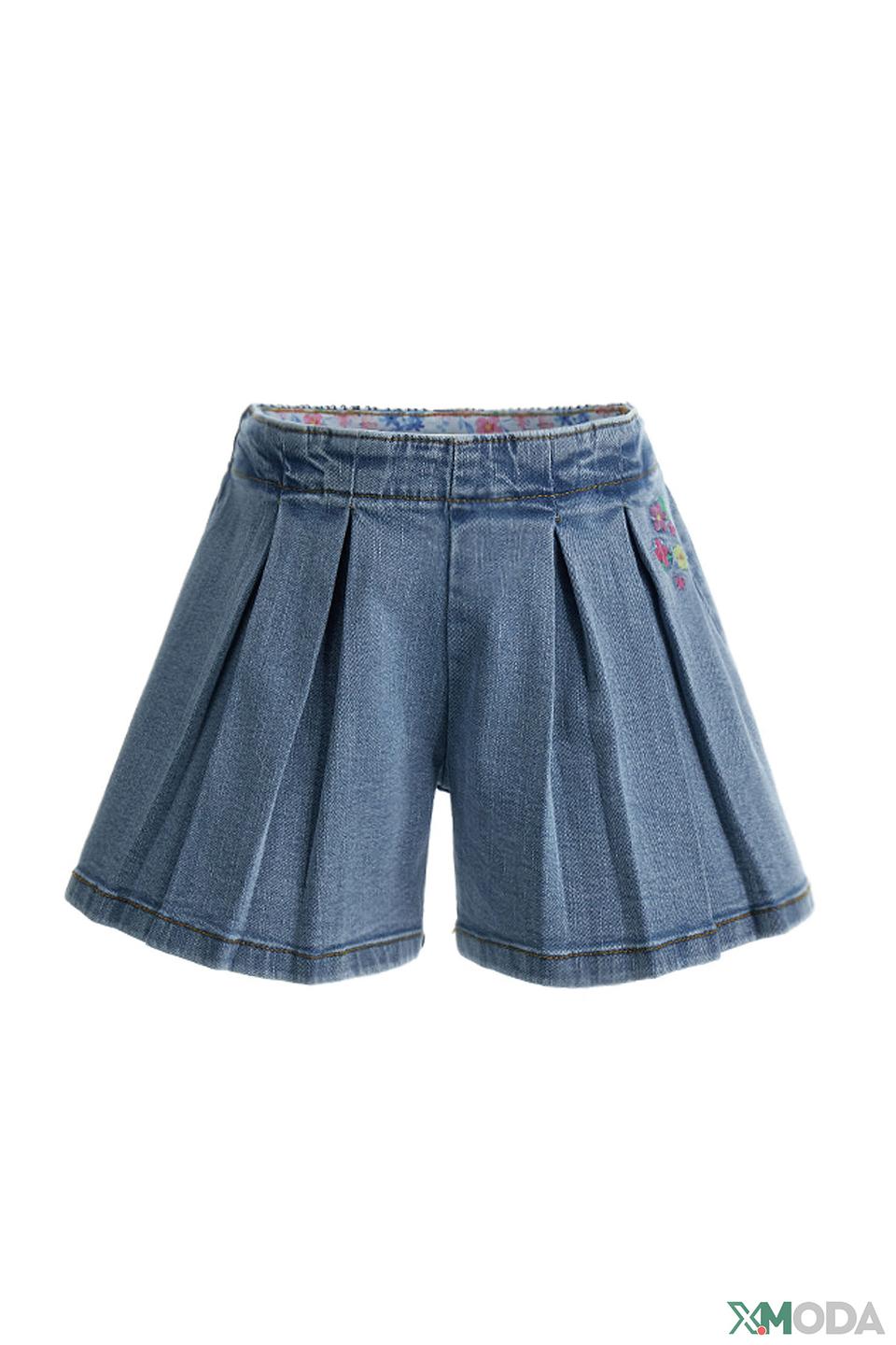 Шорты Original Marines джинс с вышивкой