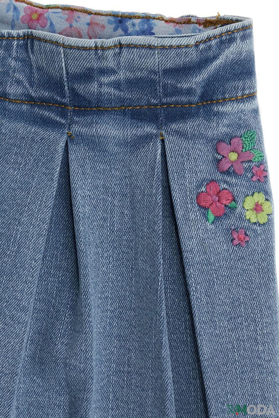 Шорты Original Marines джинс с вышивкой