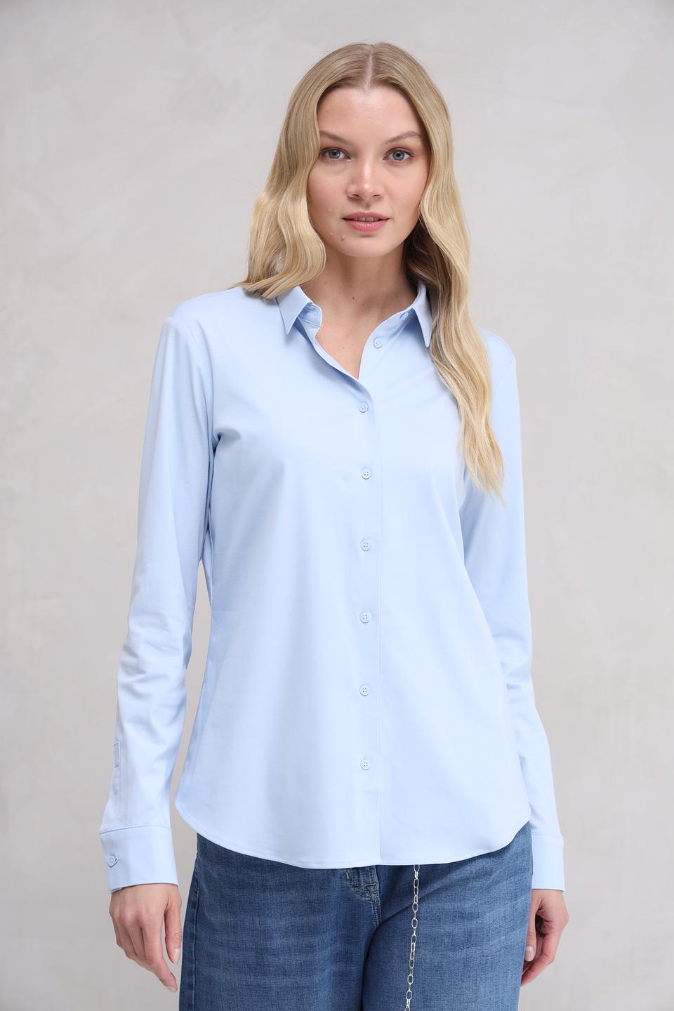 Рубашка Gerry Weber голубая